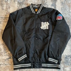 Undefeated Satin Varsity Bomber Jacket